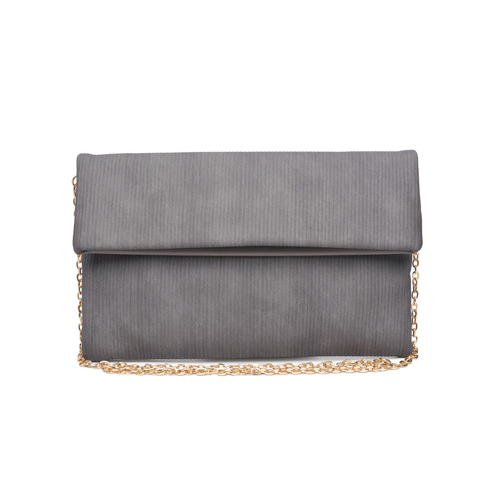 Product Image of Urban Expressions Althea Clutch NA-840611156389 View 1 | Grey