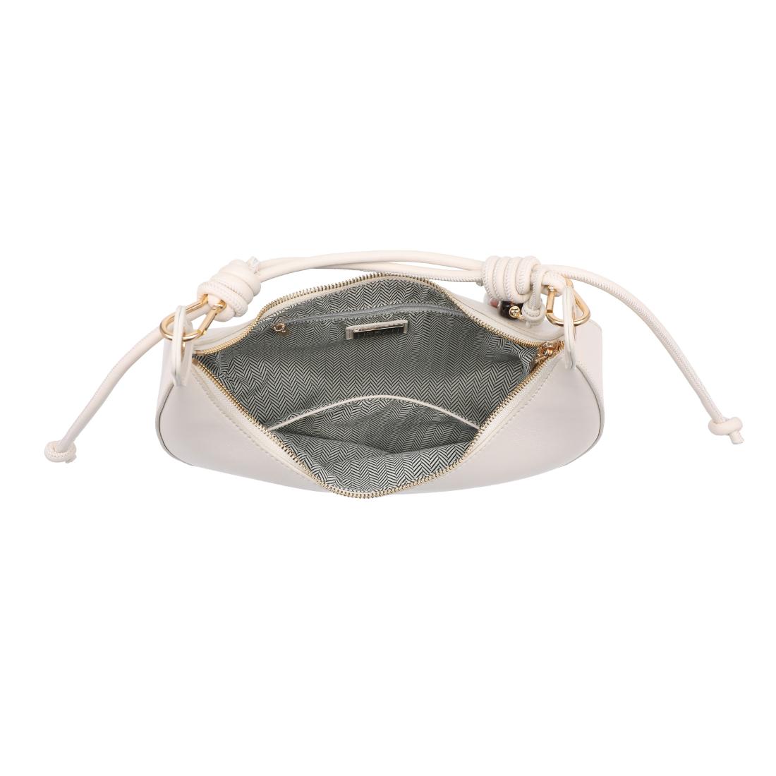Woman wearing Cream Urban Expressions Emilia Hobo 840504206436 View 9 | Cream