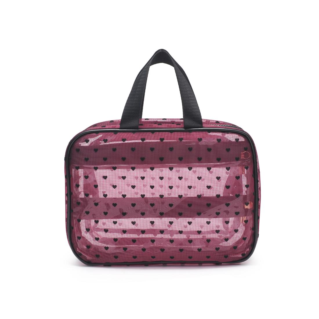 Urban Essentials Kiss & Carry Travel Organizer 840611197870 View 7 | Hot Pink