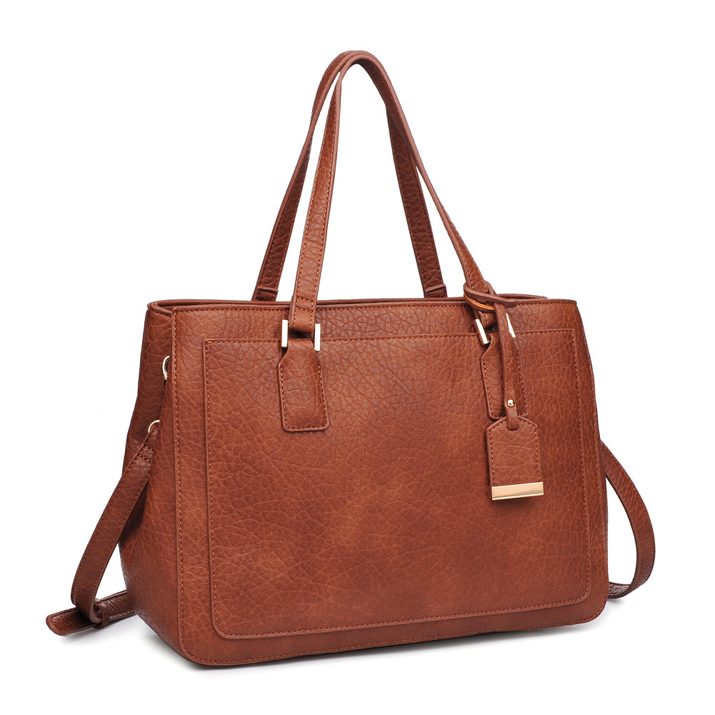 Product Image of Urban Expressions Banyan Satchel NA-840611153517 View 2 | Tan