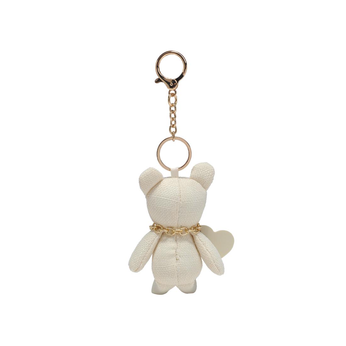 Product Image of Urban Expressions Ross Keychain Charm 840504201028 View 6 | Ivory