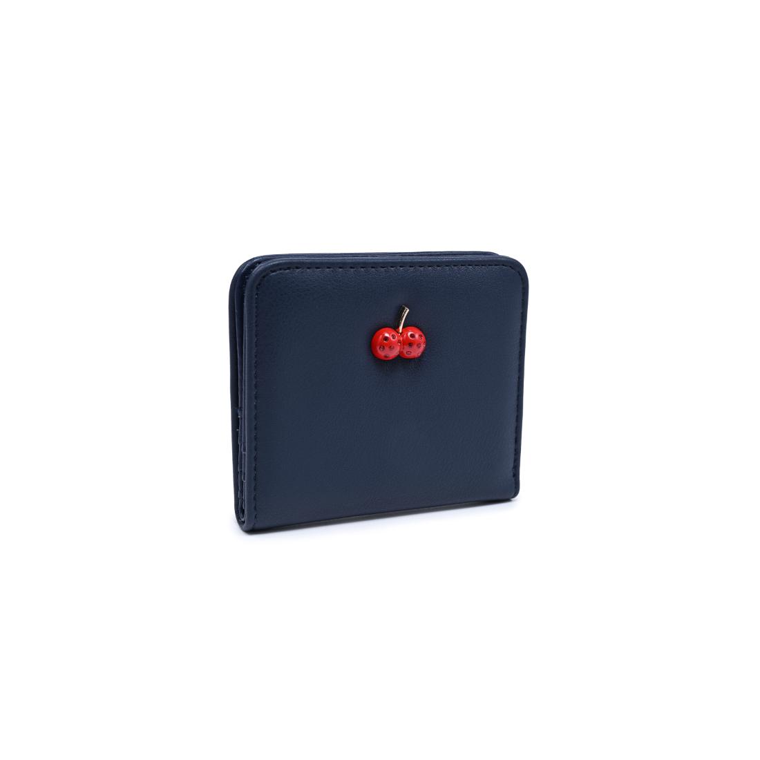 Woman wearing Navy Urban Expressions Lucy Wallet 840504204005 View 6 | Navy