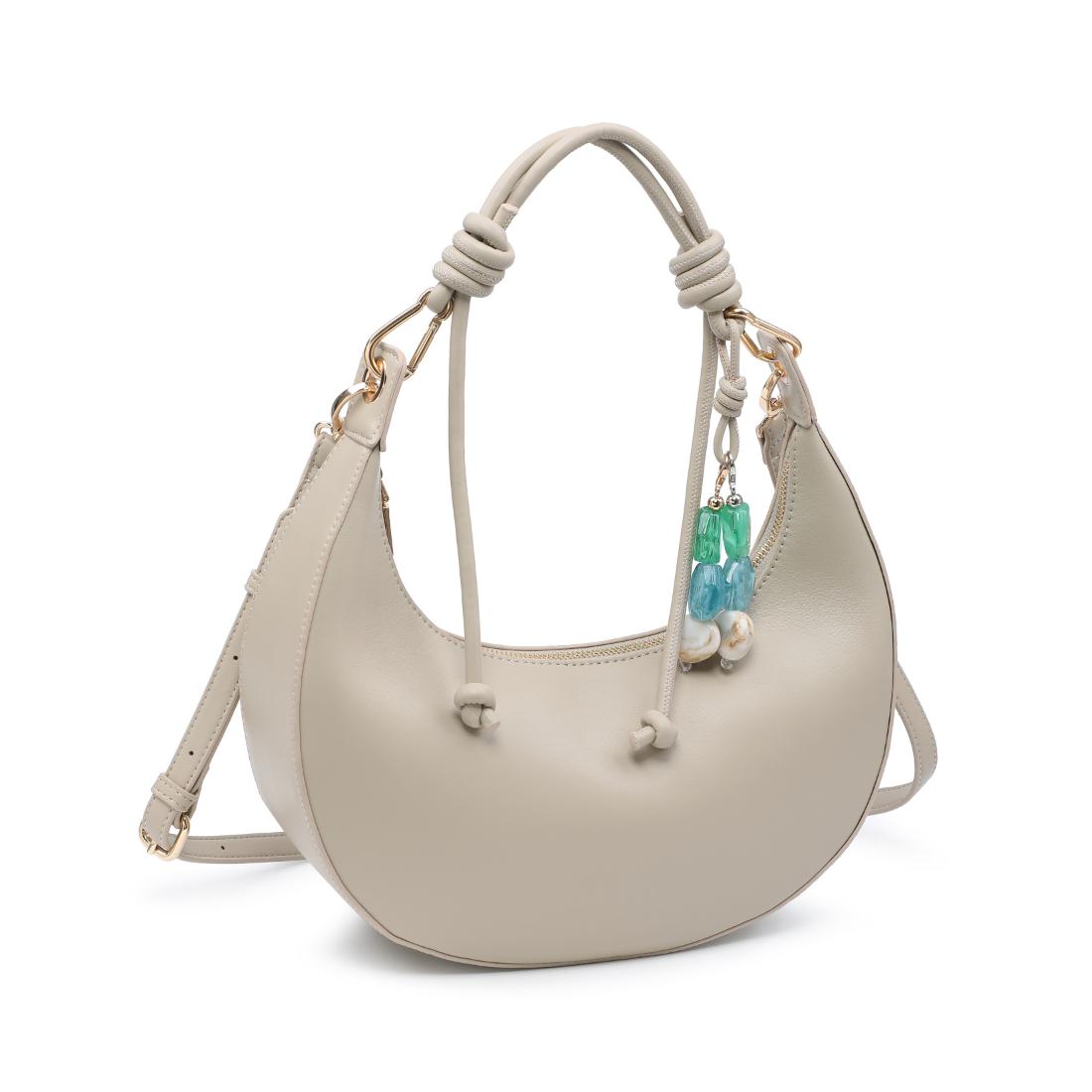 Woman wearing Sage Urban Expressions Emilia Hobo 840504206467 View 6 | Sage