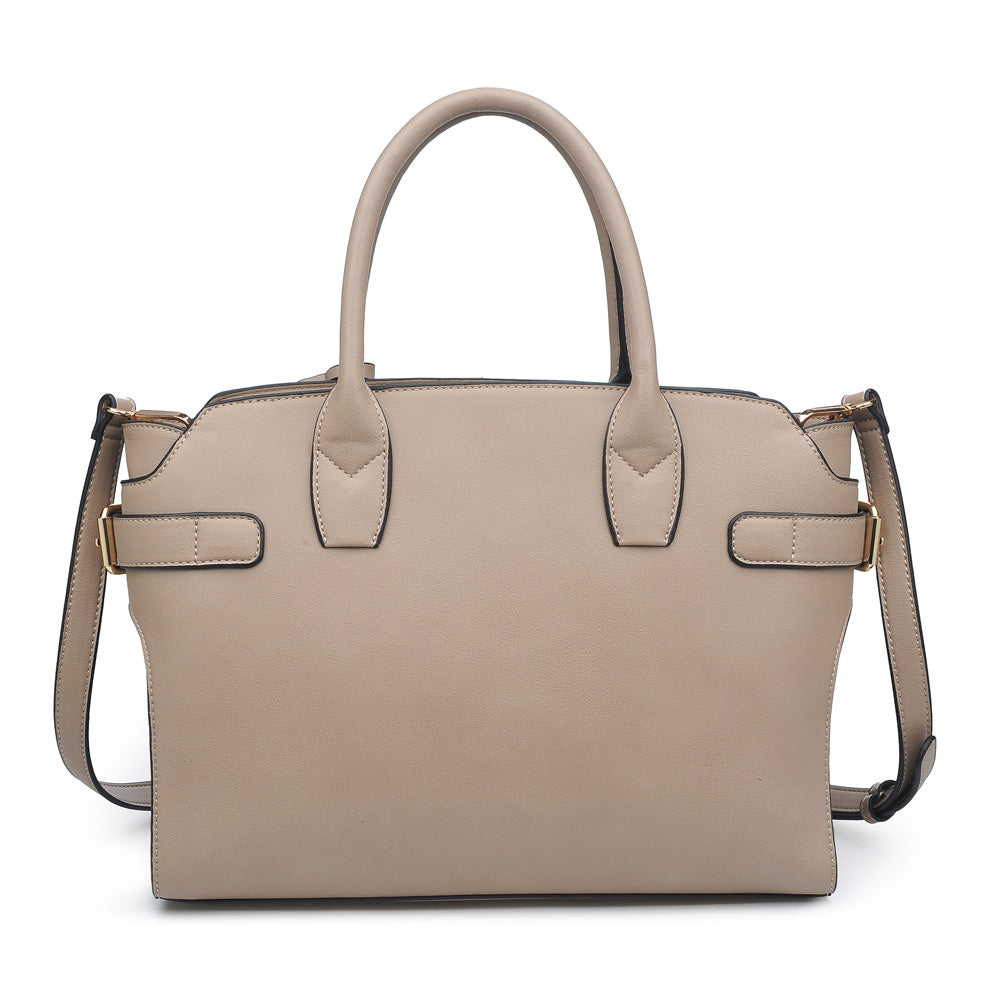 Product Image of Urban Expressions Layne Satchel NA-840611150240 View 3 | Taupe