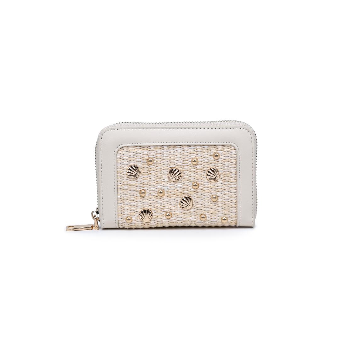 Woman wearing Ivory Urban Expressions Tucker Wallet 840504208072 View 5 | Ivory