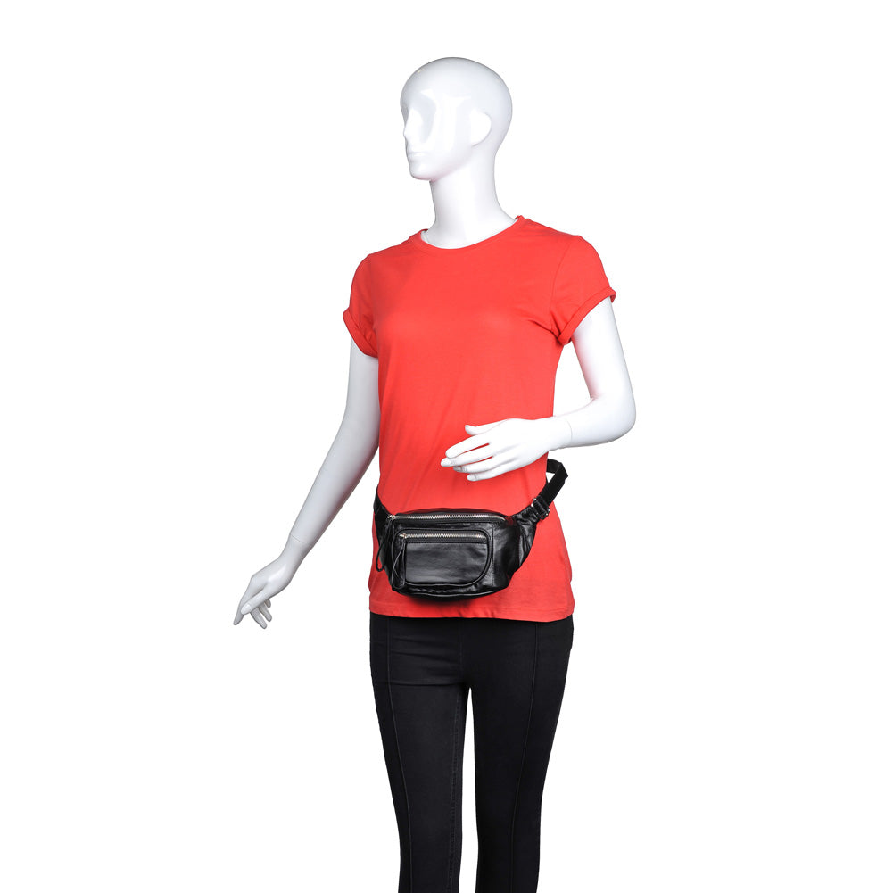 Product Image of Urban Expressions Destiny Belt Bag NA-840611157454 View 5 | Black