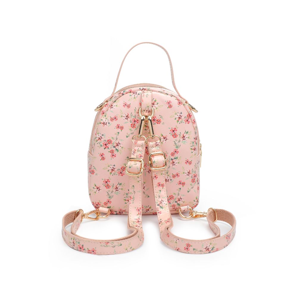 Product Image of Urban Expressions Nichole Floral Backpack 840611181183 View 7 | Ballet