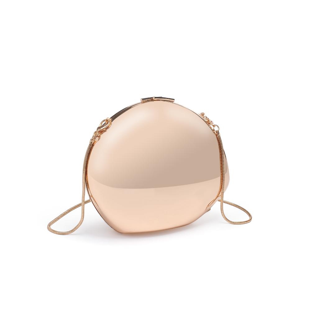 Product Image of Urban Expressions Reagen Evening Bag 840611193643 View 6 | Gold