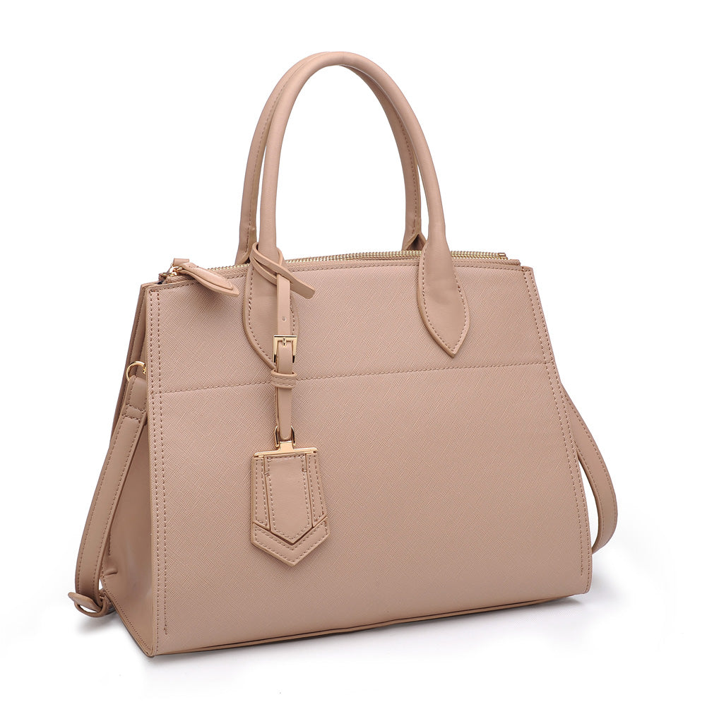 Product Image of Urban Expressions Cooper Satchel NA-840611153562 View 2 | Nude