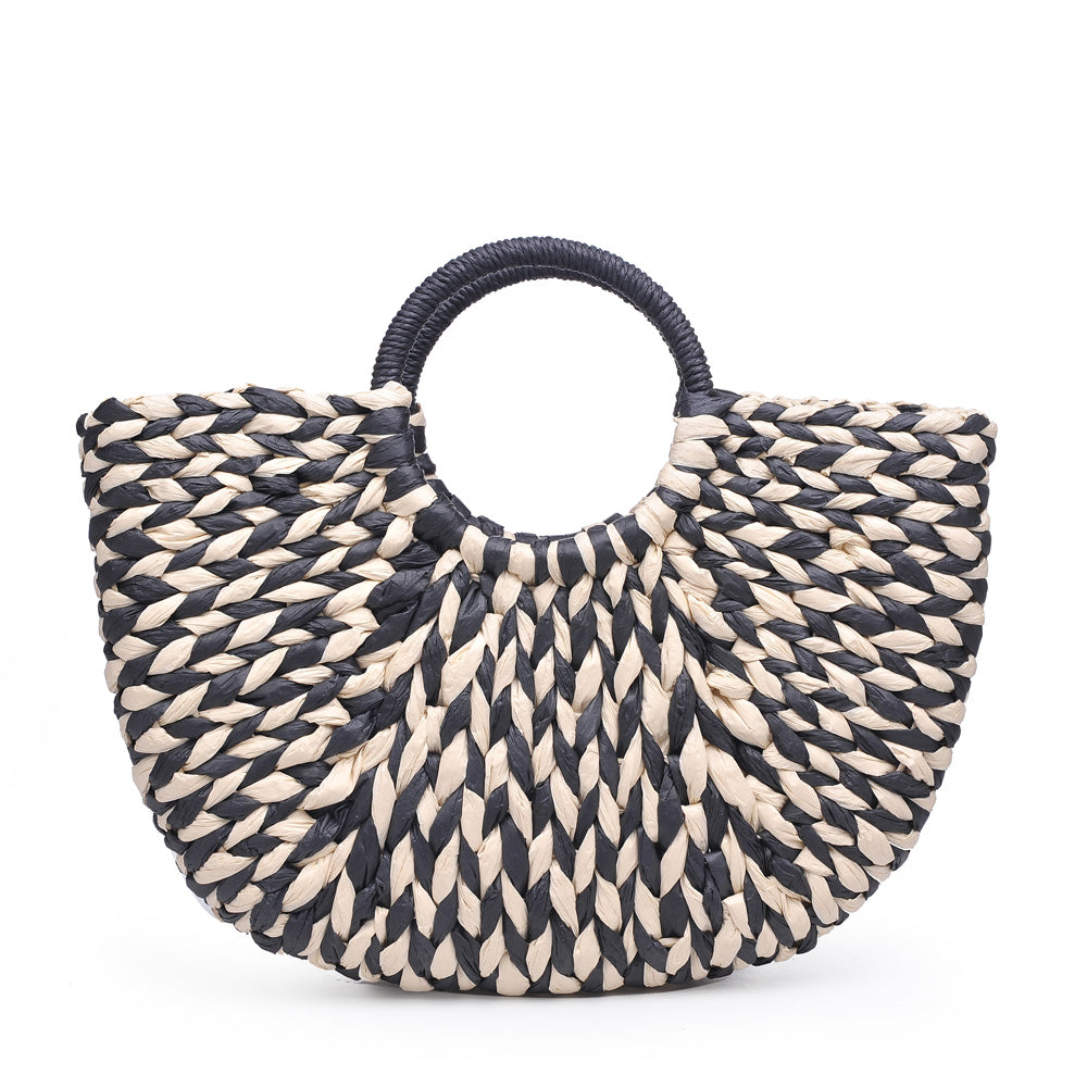 Product Image of Urban Expressions St. Barts Satchel NA-840611162120 View 3 | Black White