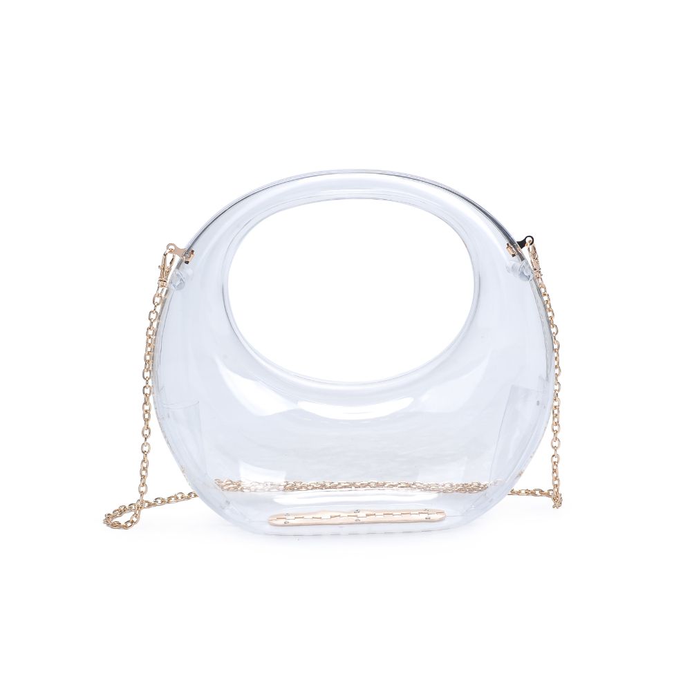 Woman wearing Clear Urban Expressions Trave Evening Bag 840611109972 View 7 | Clear