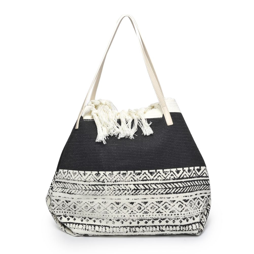 Product Image of Urban Expressions Vesper Tote 818209018005 View 7 | Black White