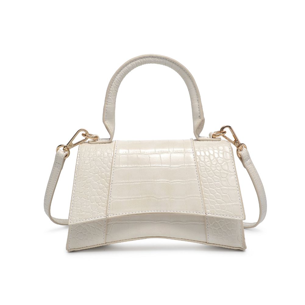 Product Image of Urban Expressions Lucas - Croco Crossbody 818209018432 View 5 | Oatmilk