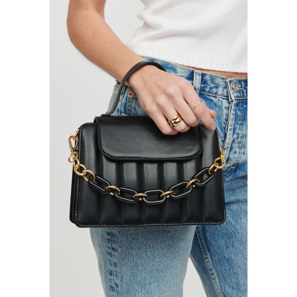Woman wearing Black Urban Expressions Yasmin Crossbody 818209019958 View 4 | Black