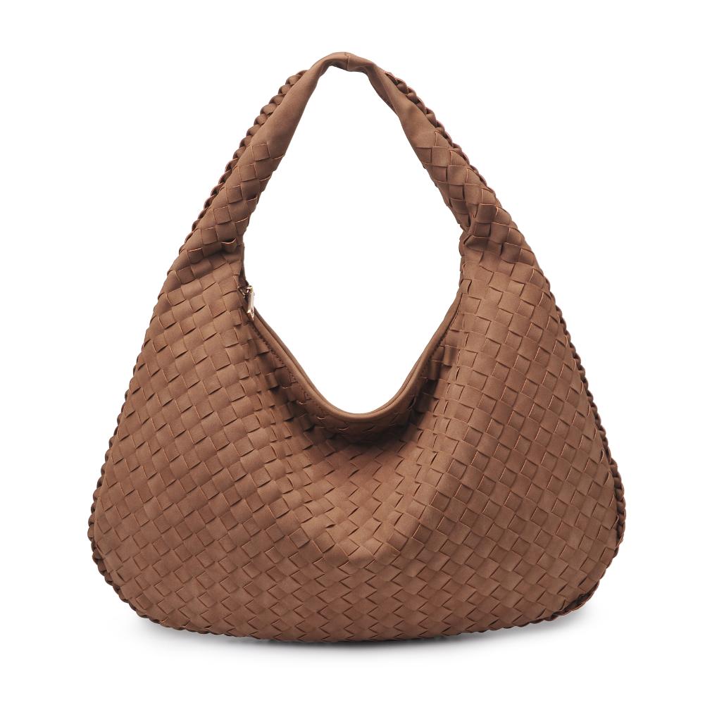 Woman wearing Nutmeg Urban Expressions Victoria Hobo 840611140852 View 5 | Nutmeg