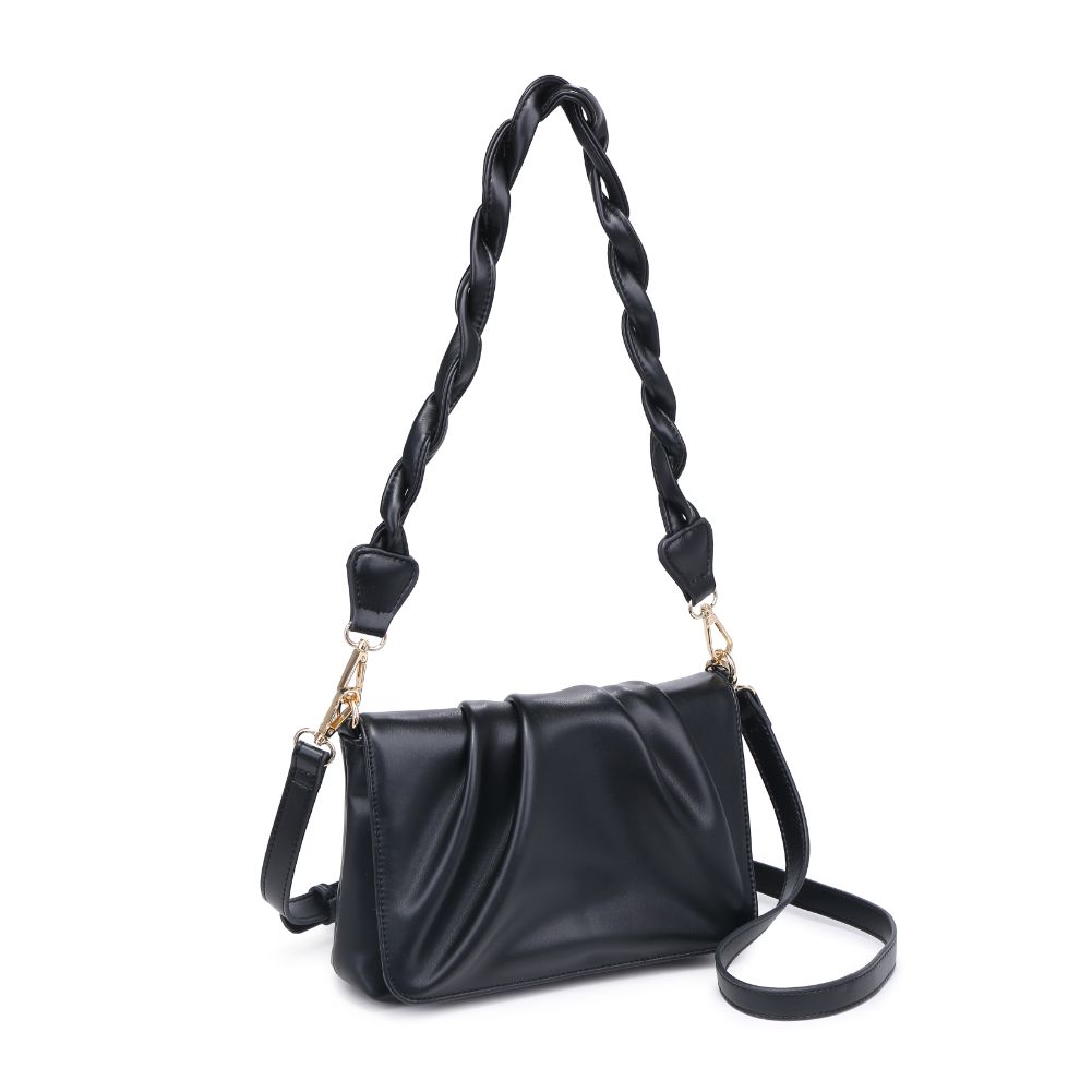 Woman wearing Black Urban Expressions Aimee Crossbody 840611124555 View 6 | Black