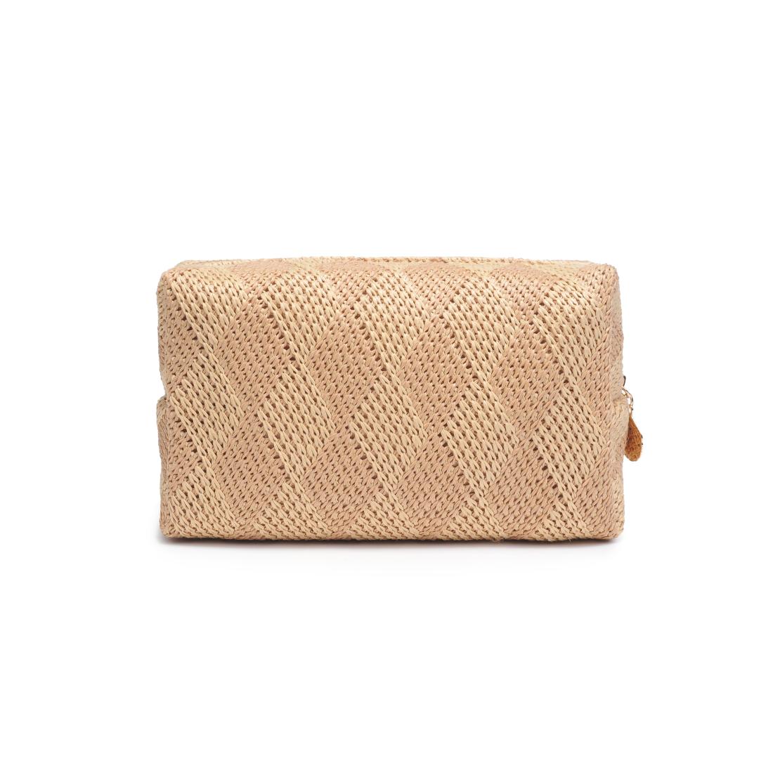 Urban Essentials Bali Breeze Cosmetic & Travel Organizer Pouch 840611197733 View 7 | Natural