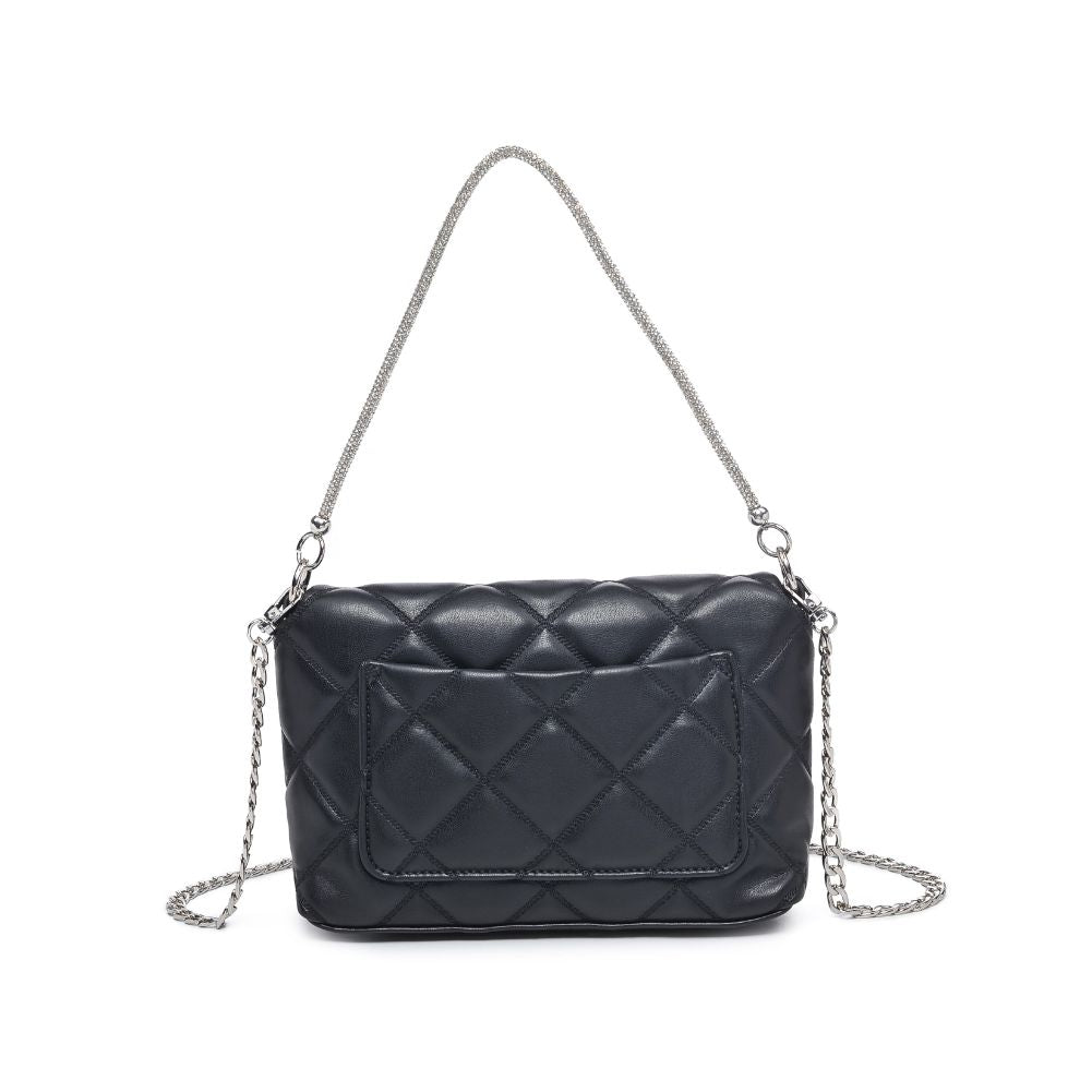 Product Image of Urban Expressions Sierra Crossbody 840611104809 View 7 | Black
