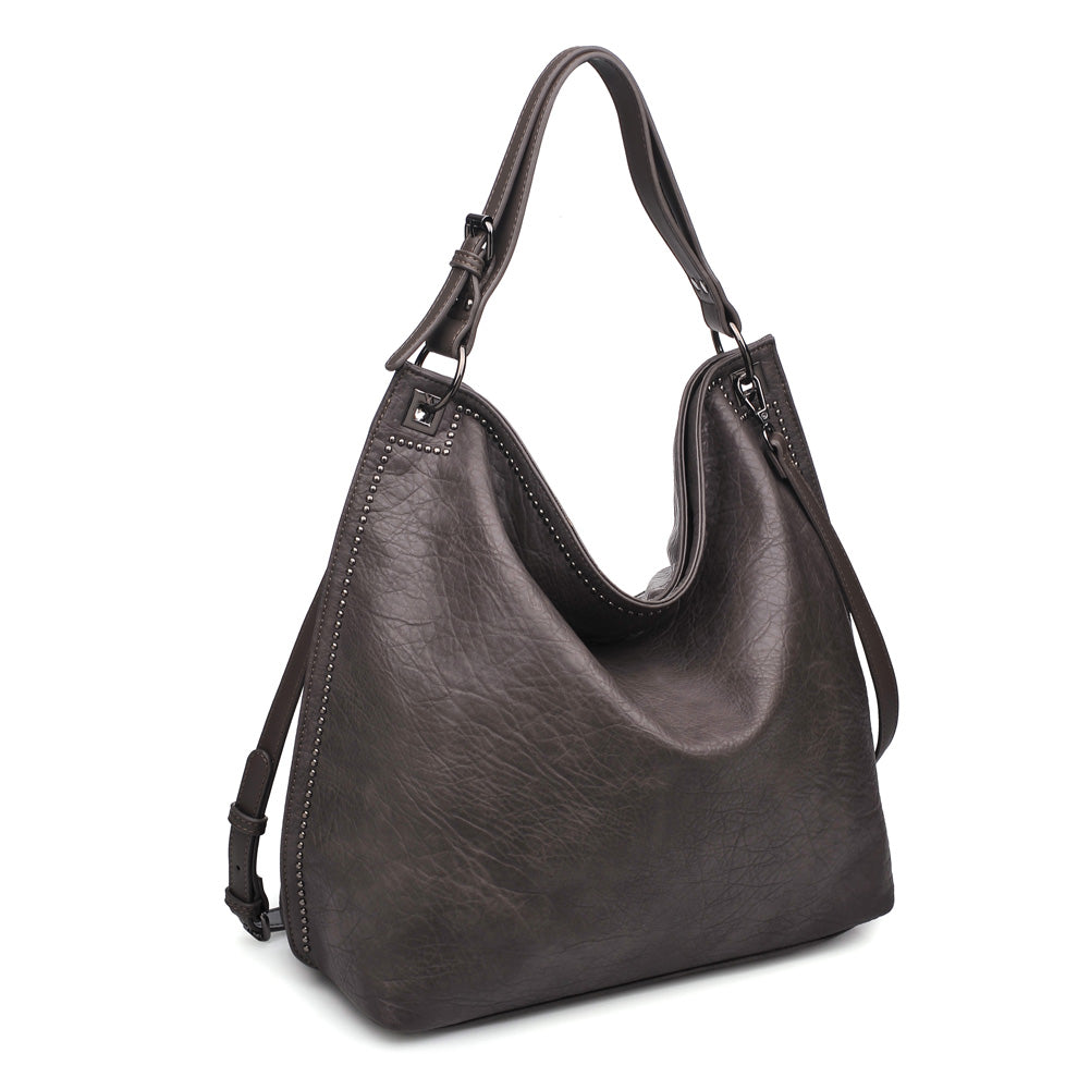 Product Image of Urban Expressions Kenya Hobo NA-840611153630 View 2 | Grey