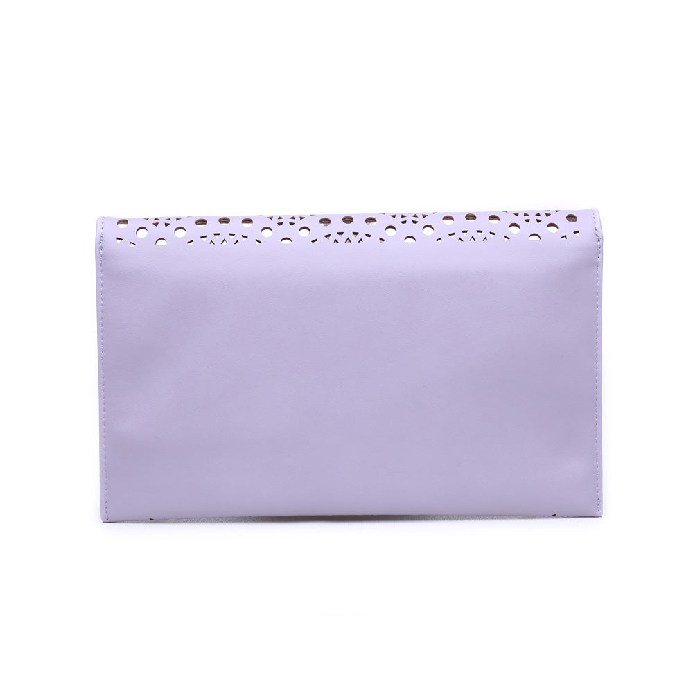 Product Image of Urban Expressions Marisol Clutch 840611145314 View 3 | Lilac
