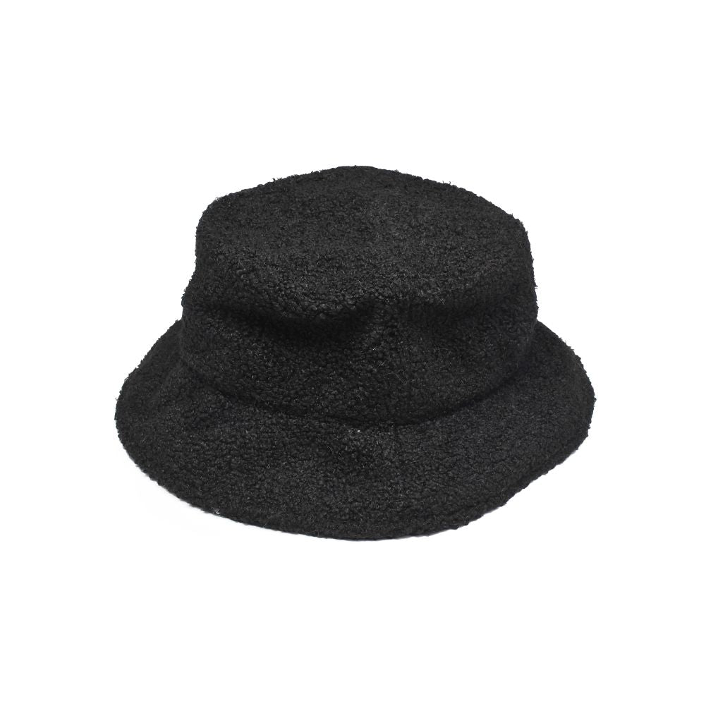 Product Image of Urban Expressions Shearling Bucket Hat Bucket Hat 818209014656 View 5 | Black