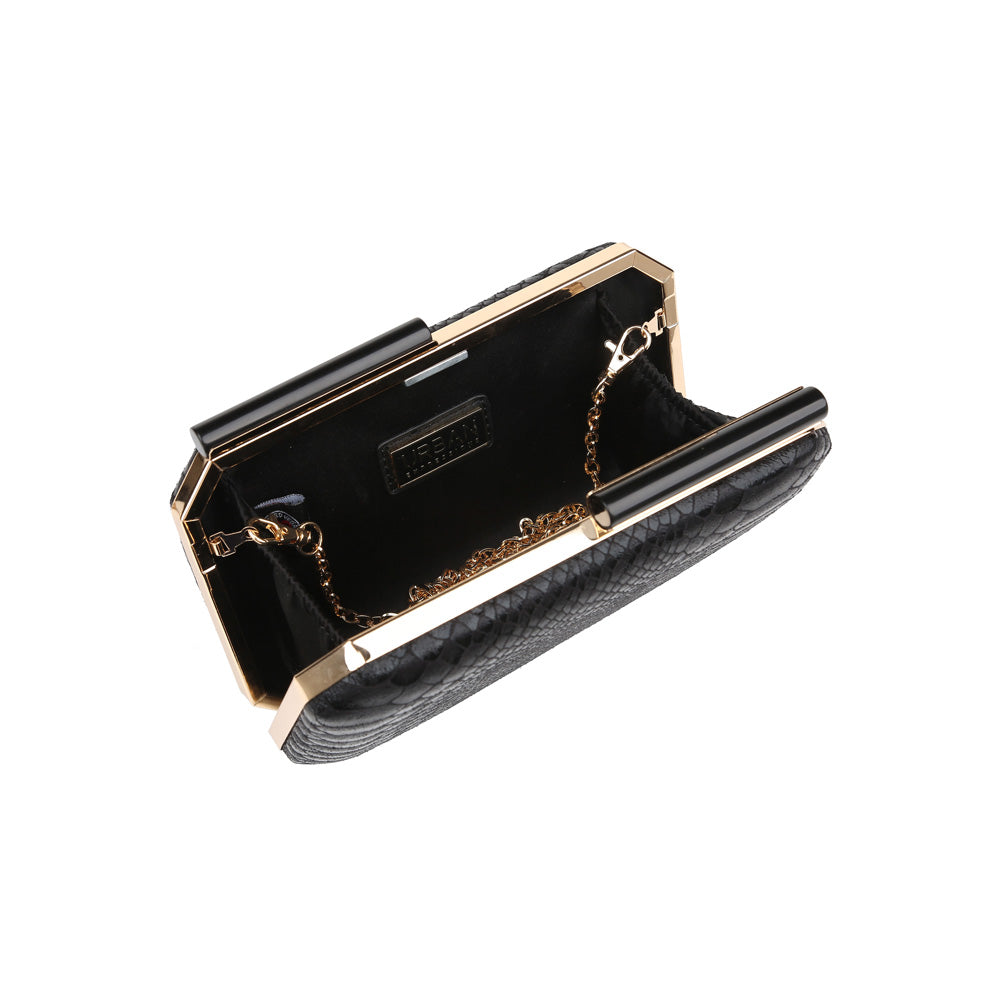 Product Image of Urban Expressions Meghan Clutch NA-840611157140 View 4 | Black