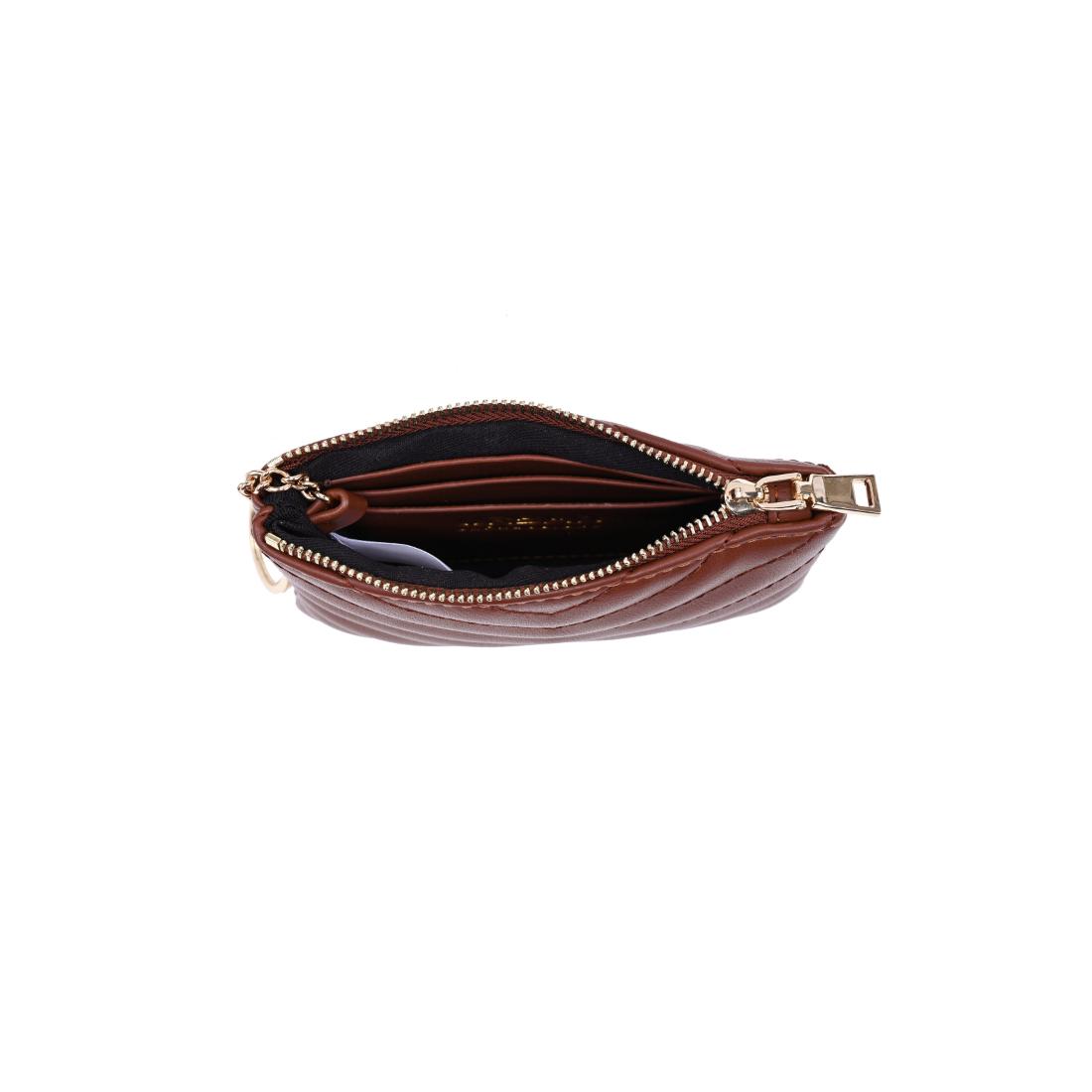 Woman wearing Chocolate Urban Expressions Mackenzie Wallet 840504203879 View 9 | Chocolate