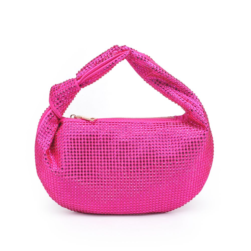 Woman wearing Pink Urban Expressions Tawni Evening Bag 840611106513 View 5 | Pink