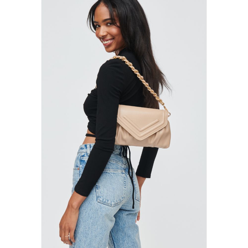 Woman wearing Natural Urban Expressions Adrienne Crossbody 840611103055 View 2 | Natural