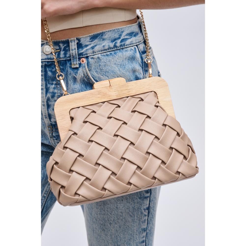 Woman wearing Natural Urban Expressions Matilda Clutch 840611192103 View 4 | Natural