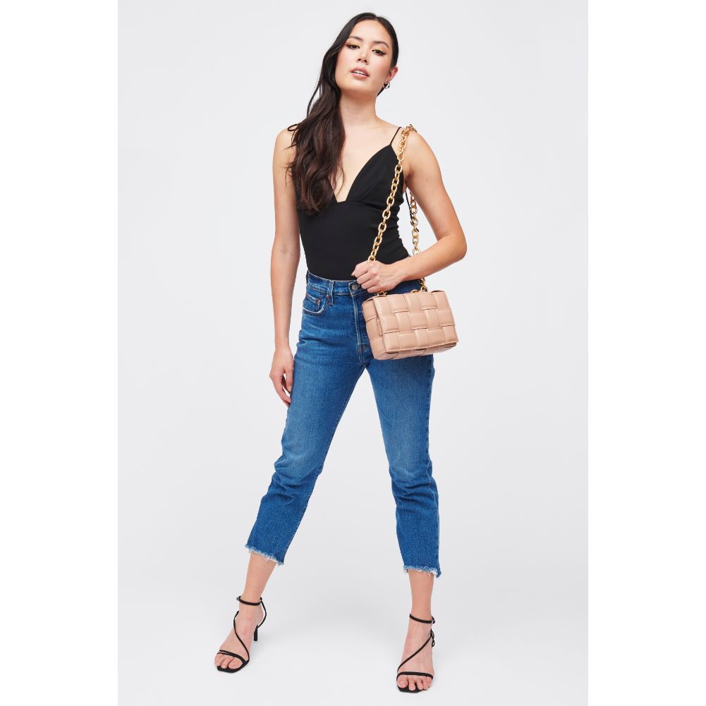 Woman wearing Natural Urban Expressions Ines Crossbody 840611185501 View 4 | Natural