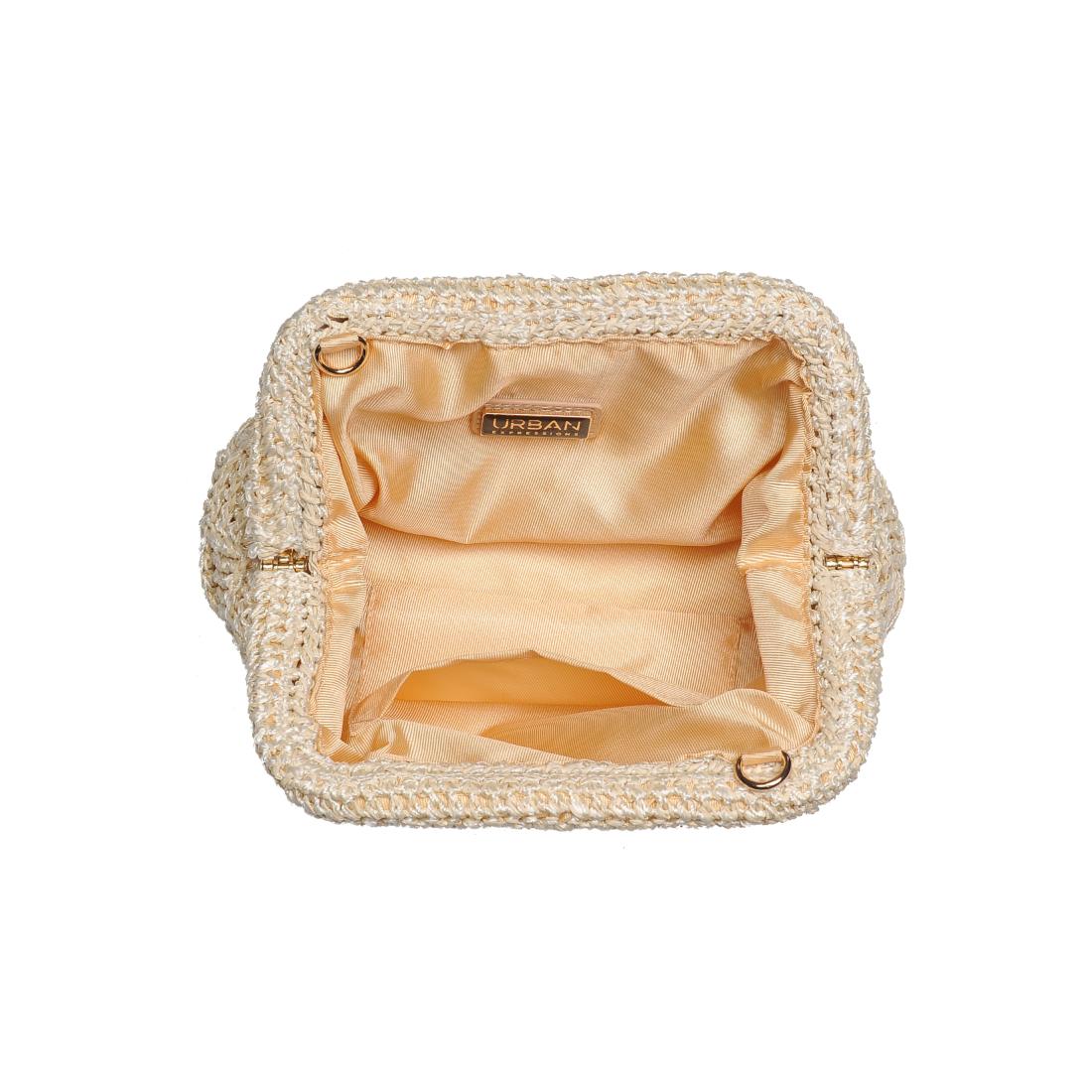 Product Image of Urban Expressions Annie Clutch 840611146267 View 8 | Cream