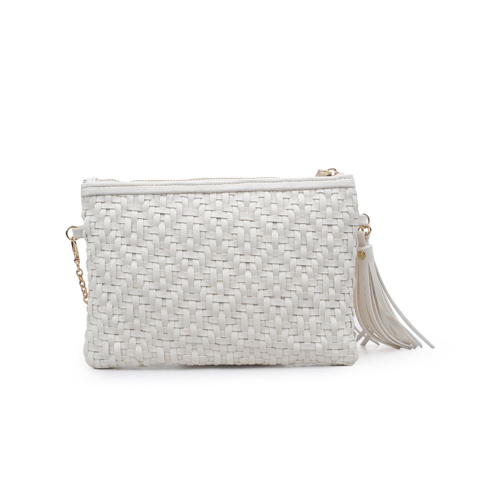 Product Image of Urban Expressions Jess Clutch 840611172501 View 7 | Ivory