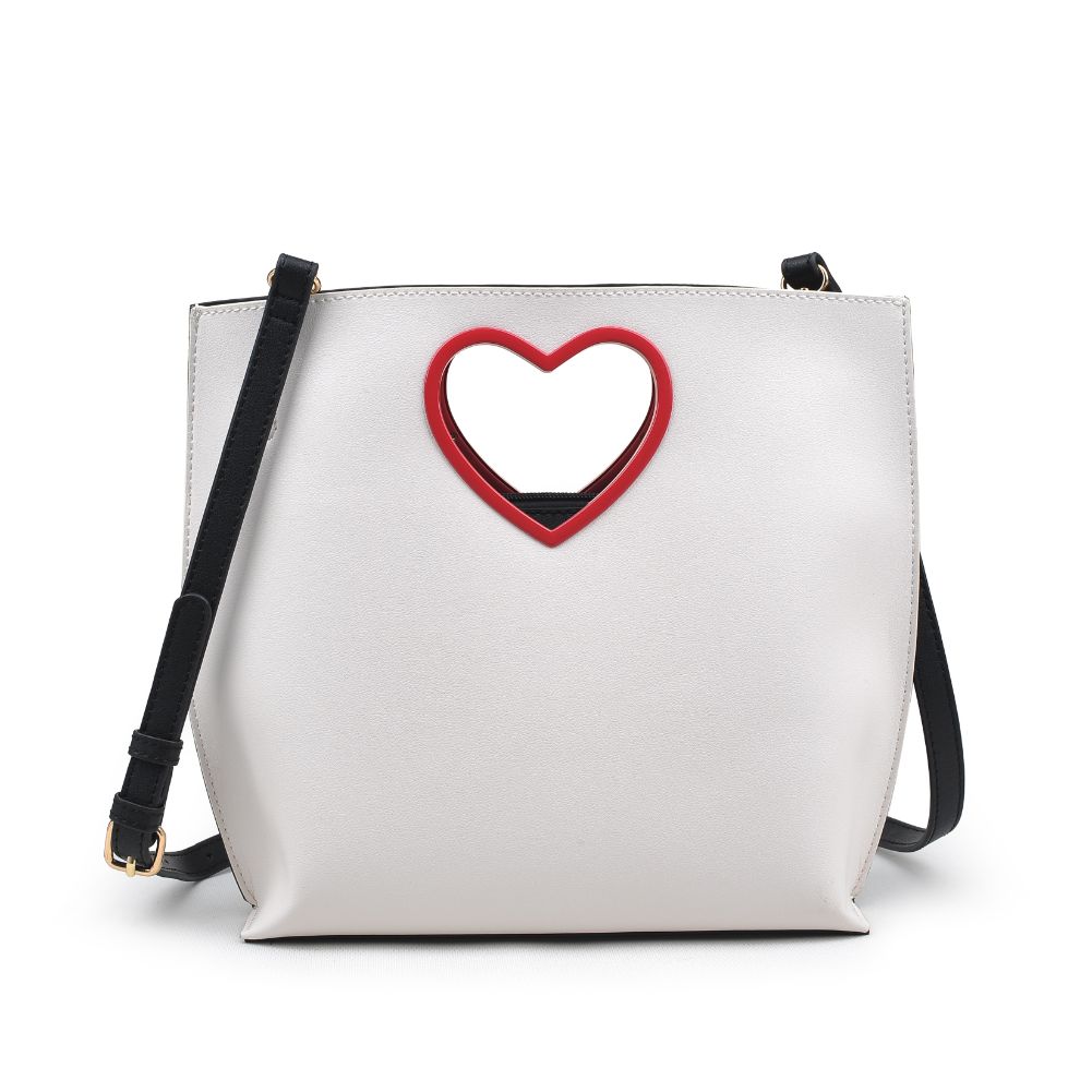 Product Image of Urban Expressions Gal Crossbody 840611168979 View 1 | White Black