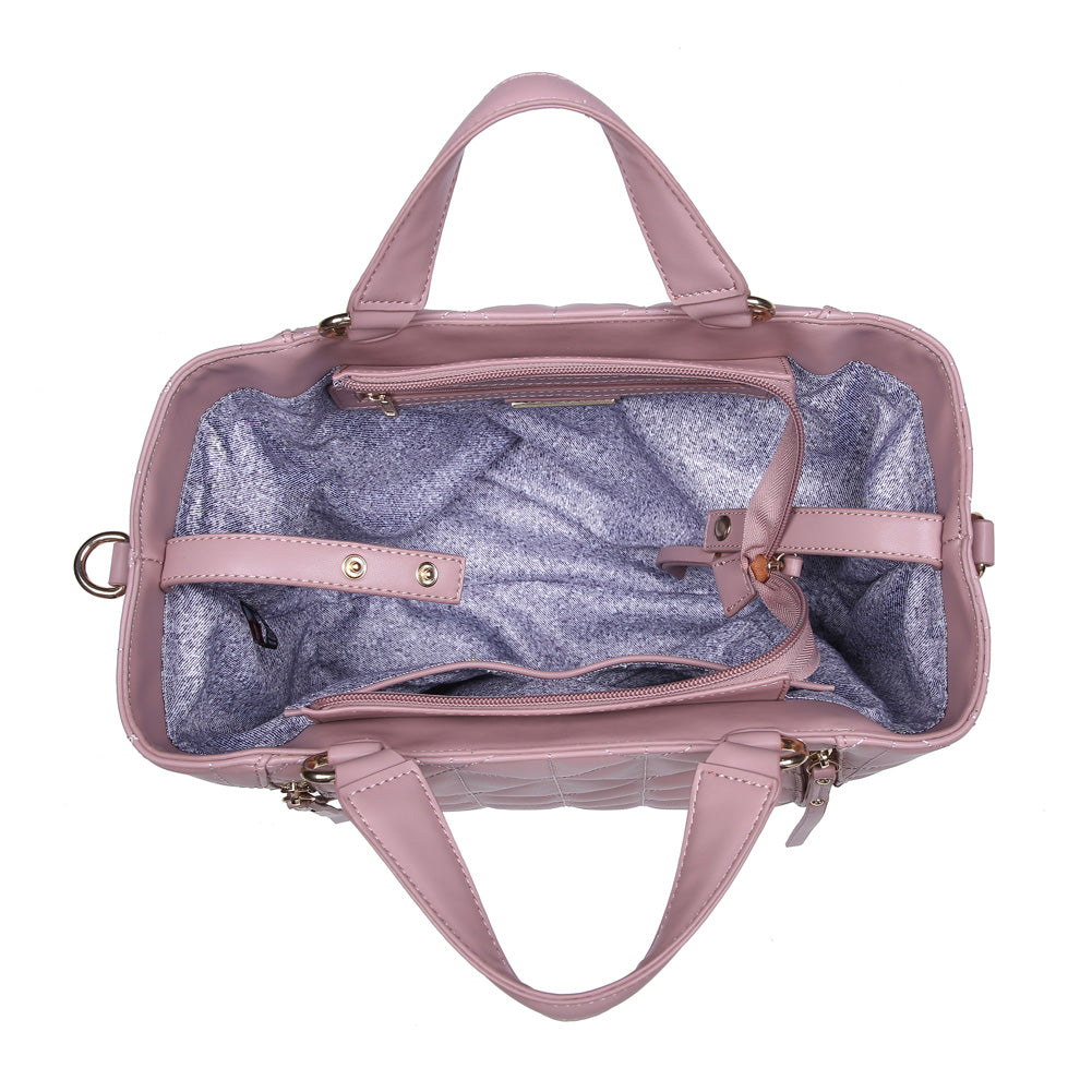 Product Image of Urban Expressions Simone Satchel NA-840611150004 View 4 | Blush