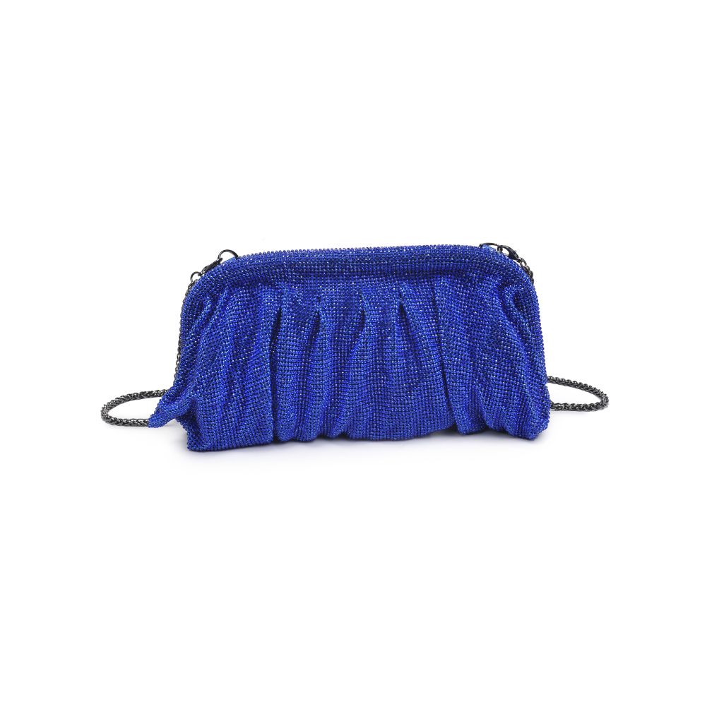 Woman wearing Blue Urban Expressions Irina Evening Bag 840611123473 View 5 | Blue