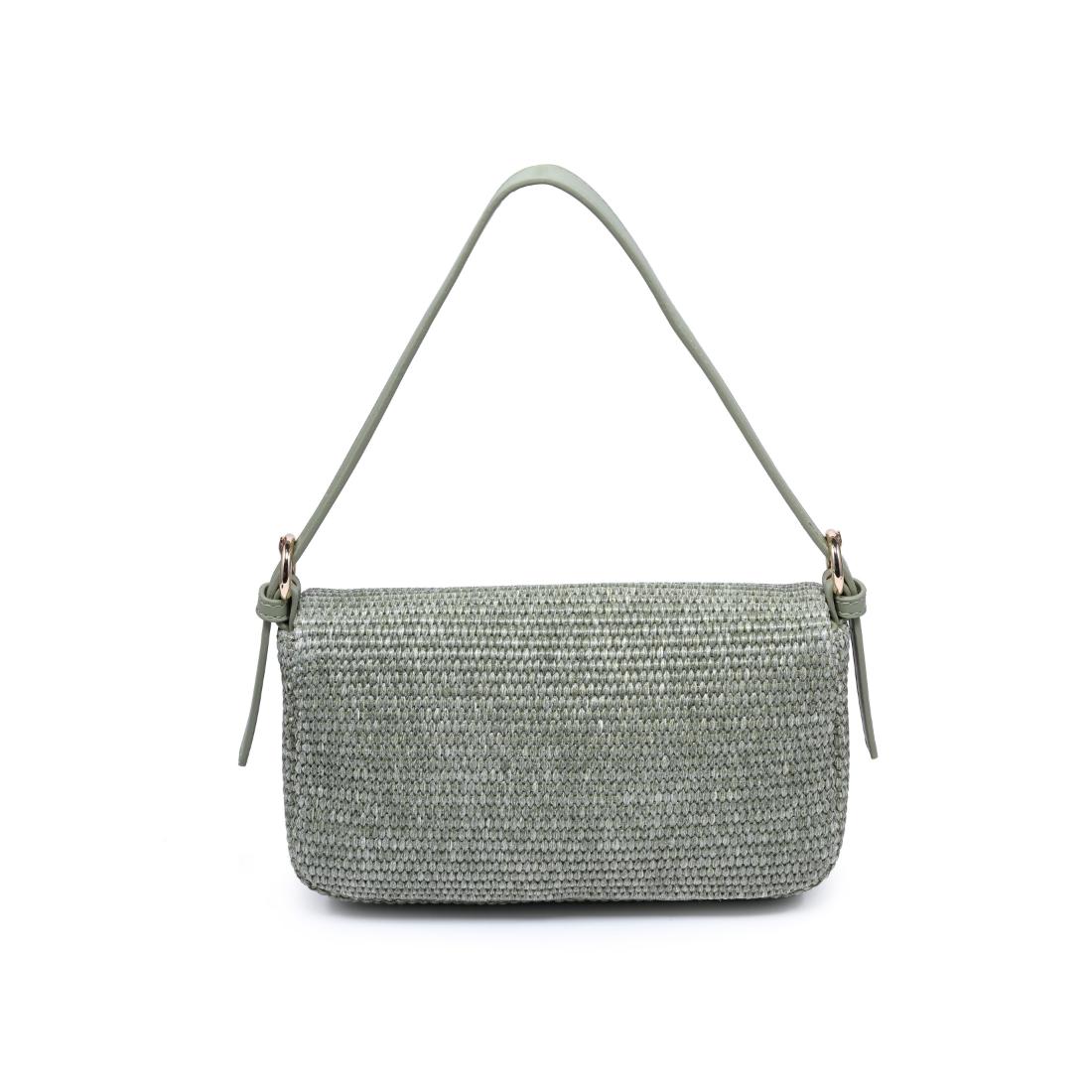 Urban Expressions Gloria - Straw Crossbody 840504205408 View 7 | Sage