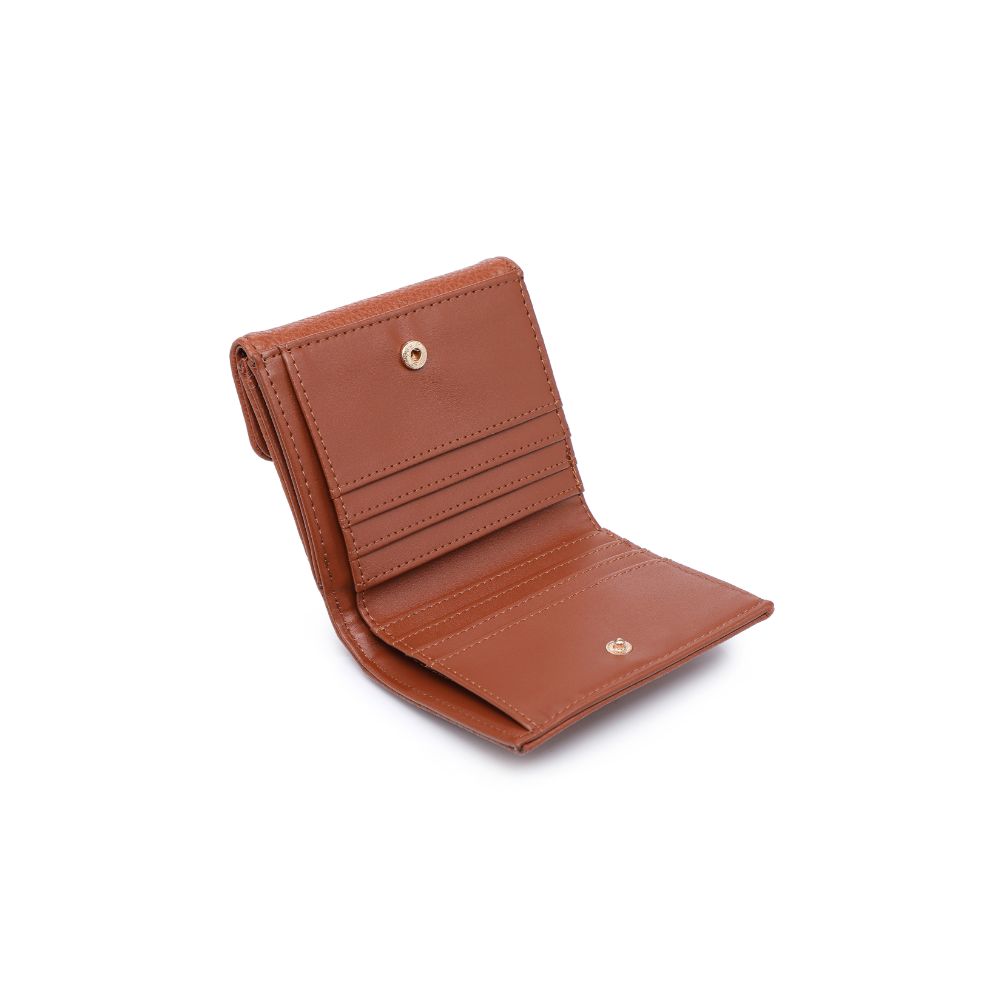 Woman wearing Tan Urban Expressions Wallace Wallet 840611105561 View 9 | Tan