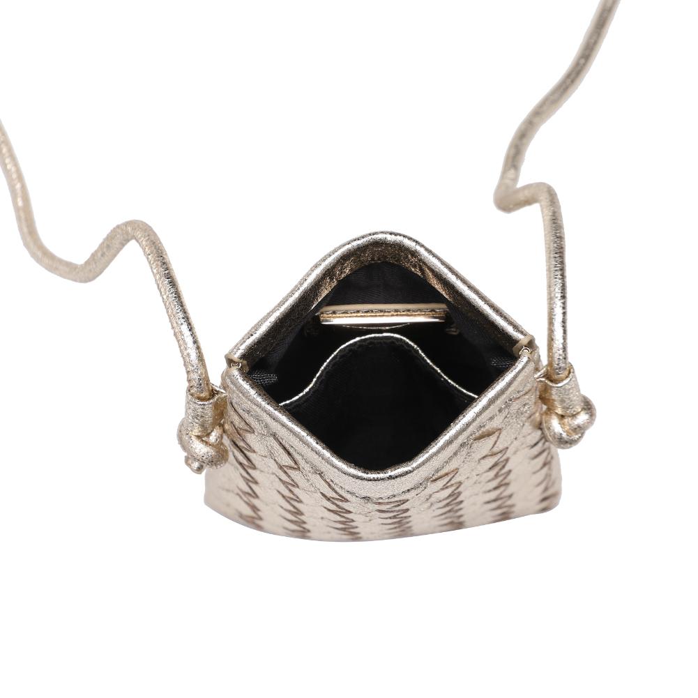 Product Image of Urban Expressions Jackie Crossbody 840611141996 View 8 | Gold
