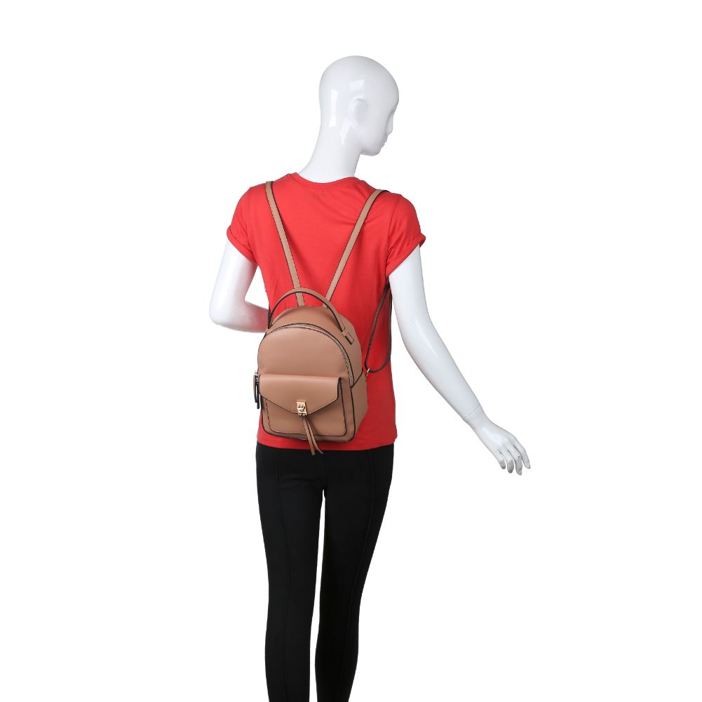 Product Image of Urban Expressions Gemma Backpack 840611165626 View 5 | Nude