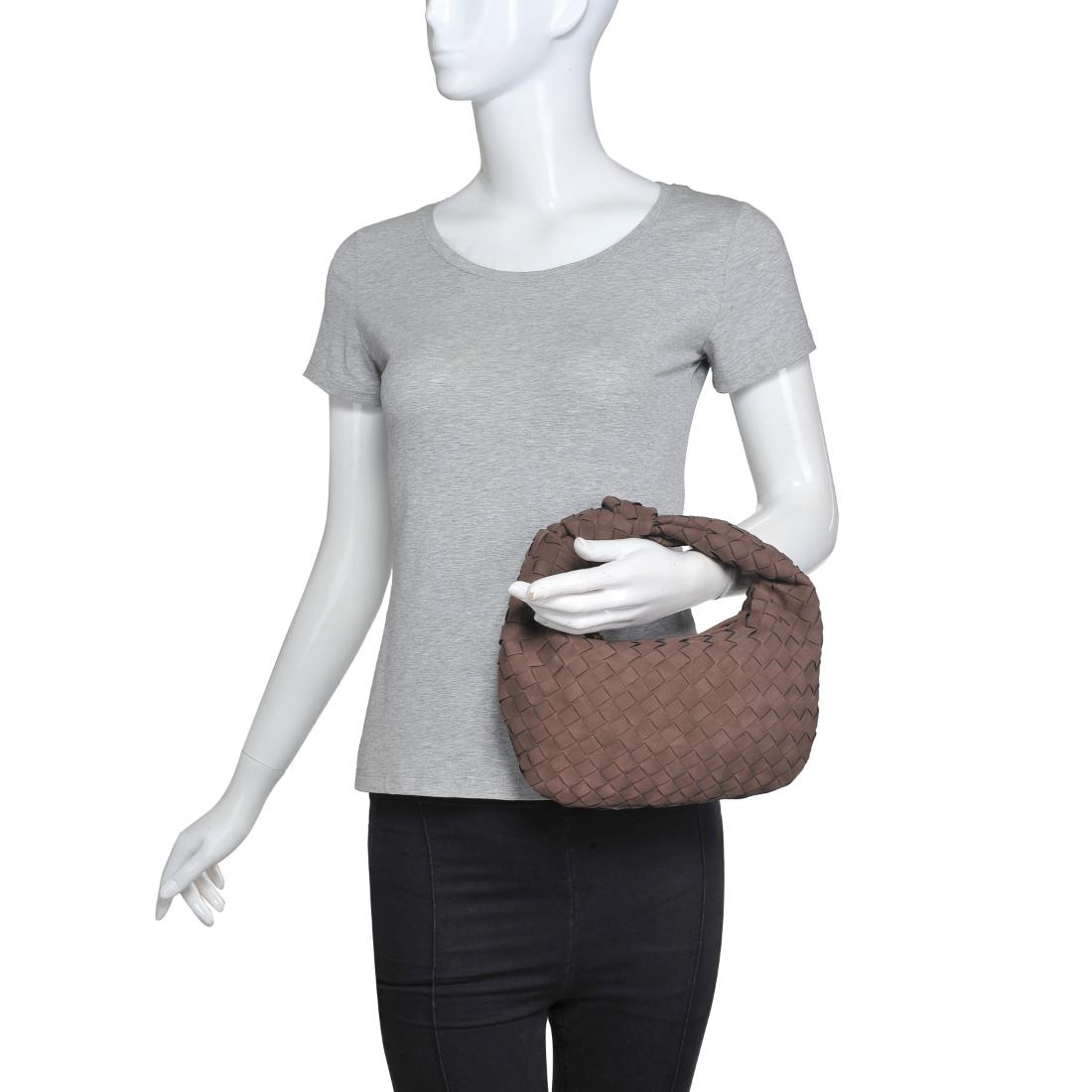 Product Image of Urban Expressions Tracy - Suede Clutch 840611137333 View 5 | Brown