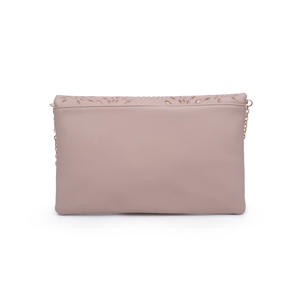 Product Image of Urban Expressions Ellington Embroidered Clutch NA-840611159410 View 3 | Natural