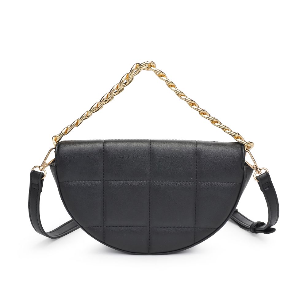 Product Image of Urban Expressions Natalie Crossbody 840611178602 View 7 | Black