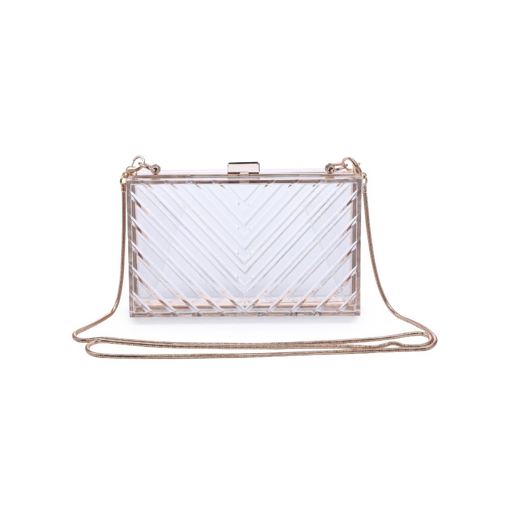 Product Image of Urban Expressions Iggy Evening Bag 840611177490 View 5 | Clear