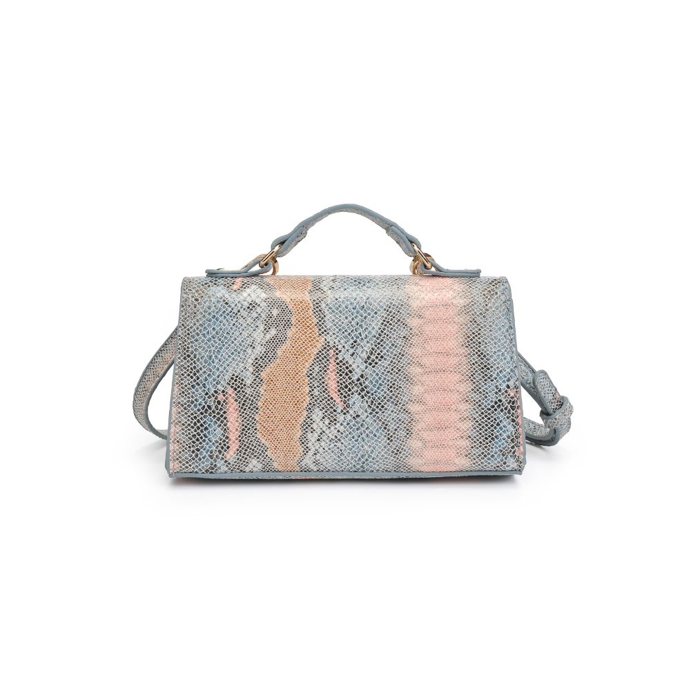 Product Image of Urban Expressions Georgina Snake Crossbody 840611181305 View 7 | Pink Blue Multi