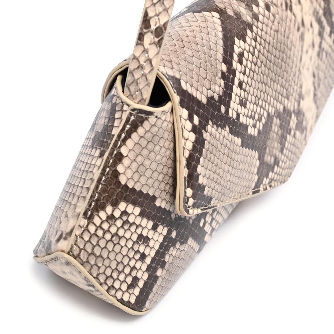 Urban Expressions Mett Snake Shoulder Bag 840504212710 View 8 | Natural Multi