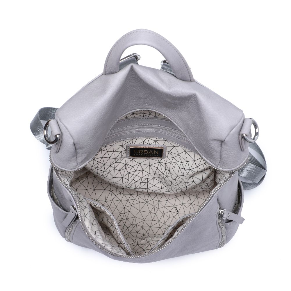 Product Image of Urban Expressions Jefferson Backpack 840611179753 View 8 | Grey