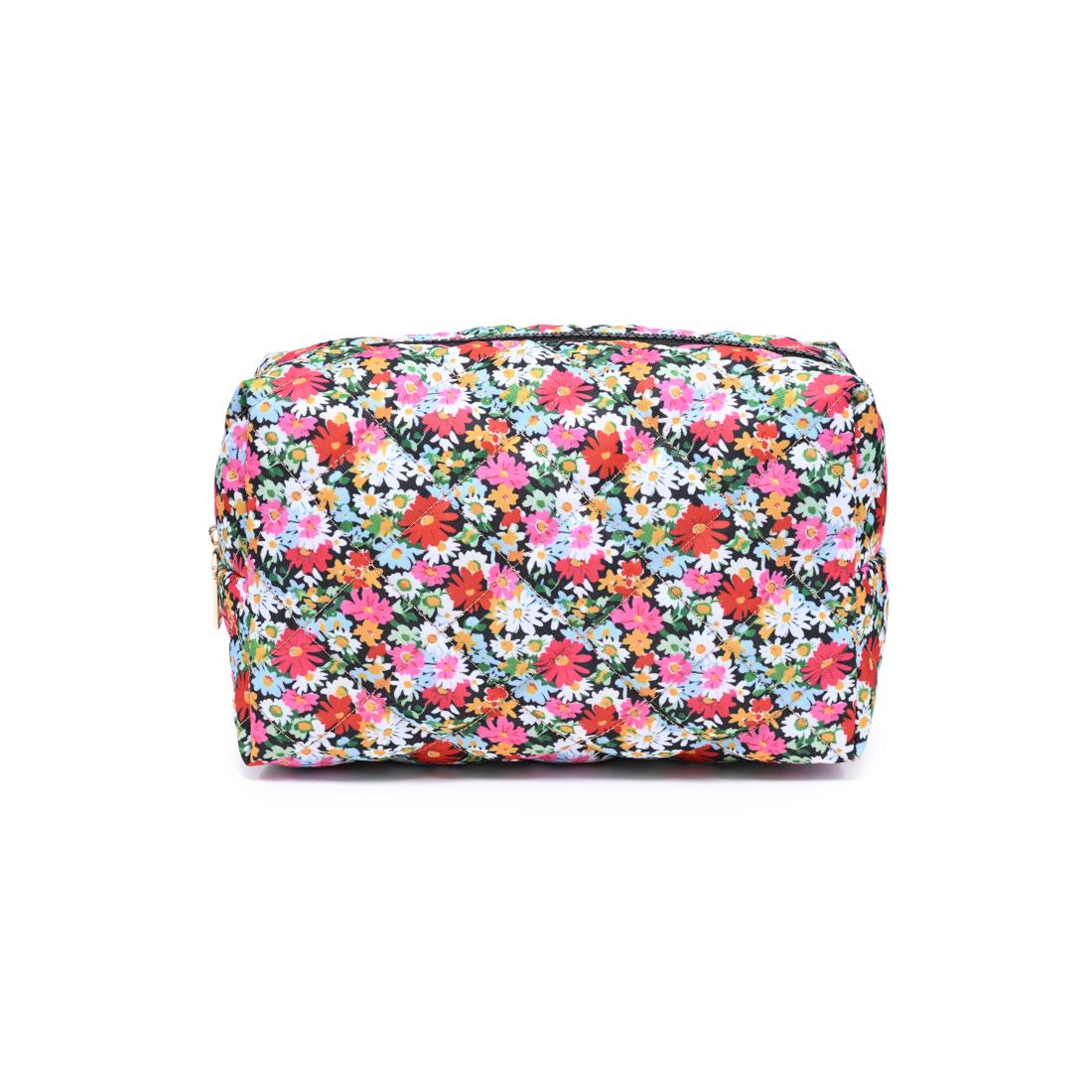 Urban Essentials Petal Parade Cosmetic & Travel Organizer Pouch 840504210129 View 1 | Multi