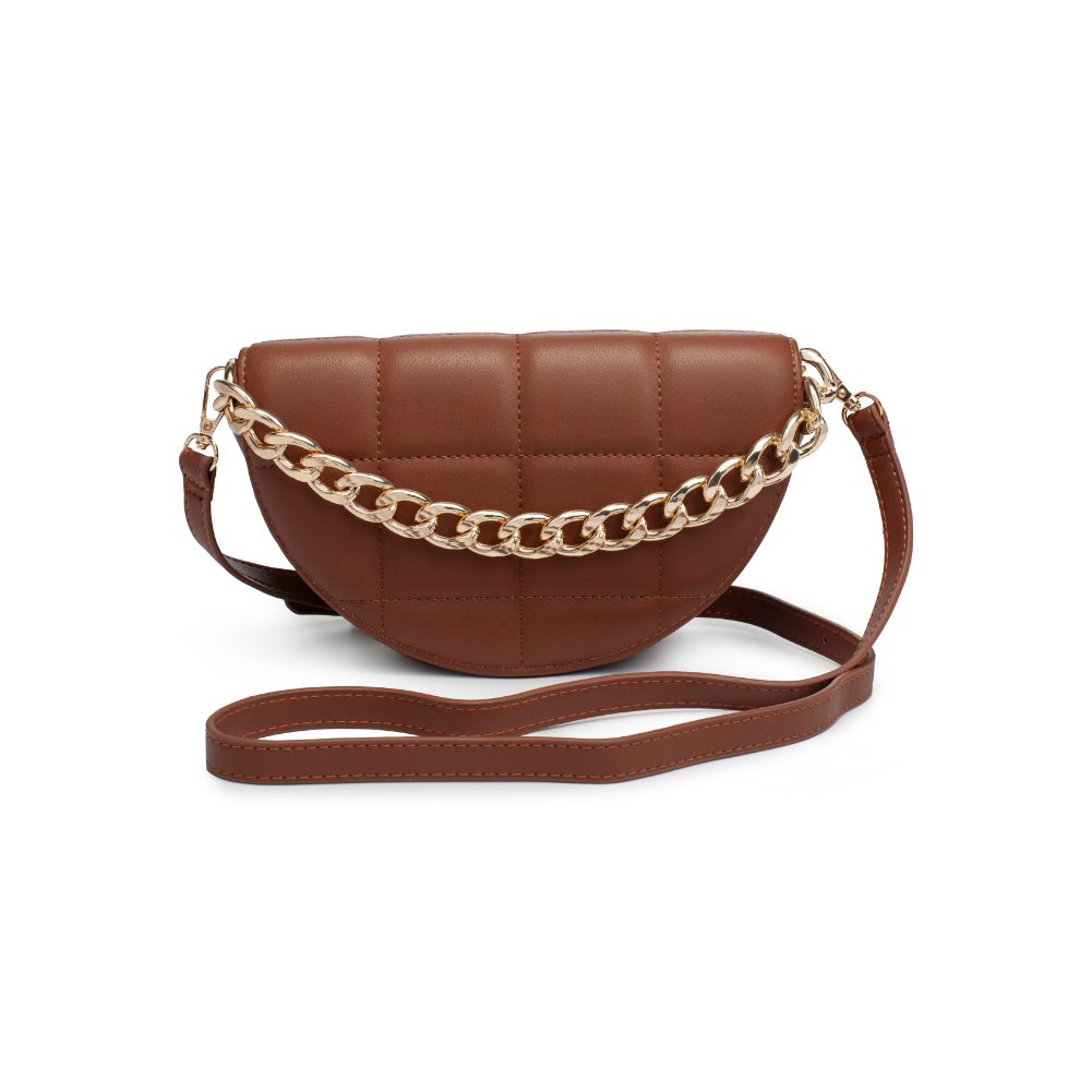 Product Image of Urban Expressions Natalie Crossbody 840611183033 View 5 | Chocolate