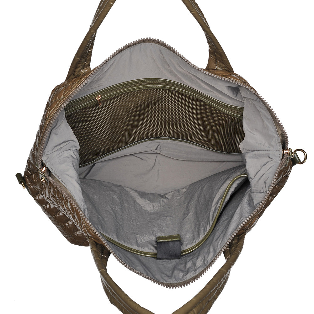 Product Image of Urban Expressions Wanderlust - Large Tote 840611157584 View 4 | Olive